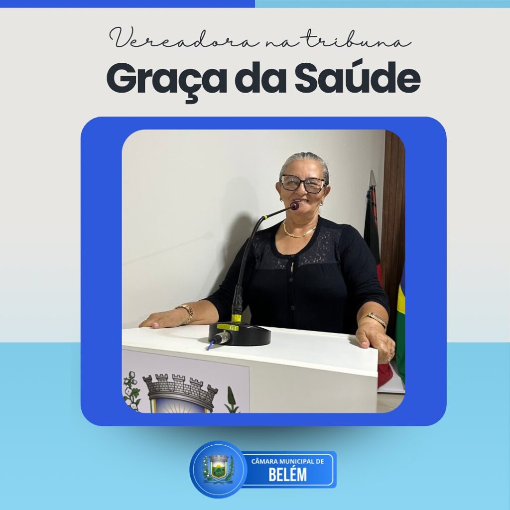 Vereadora Graça da Saúde celebra aniversário e propõe estudo para construção de capela em Belém