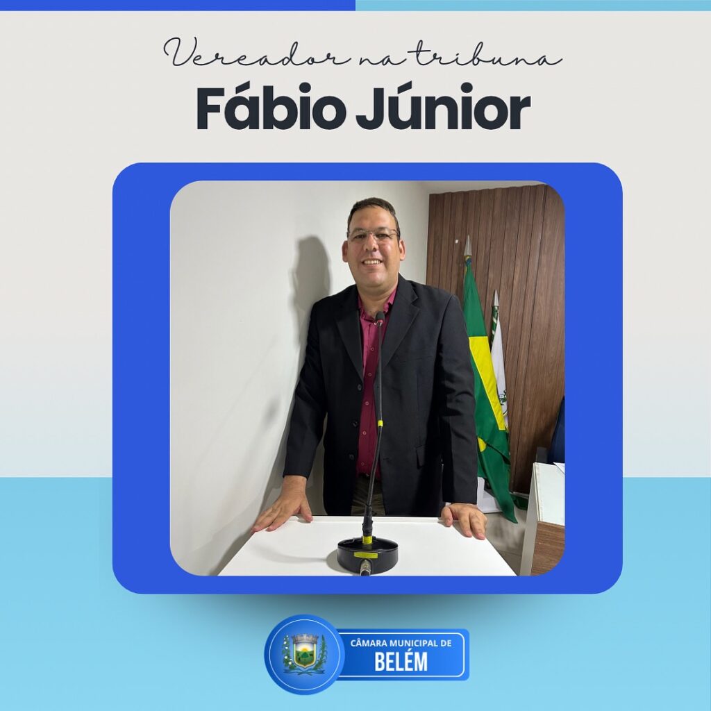 Vereador Fábio Júnior apresenta requerimentos, presta condolências pelo falecimento do Papa e destaca ações atendidas nas comunidades