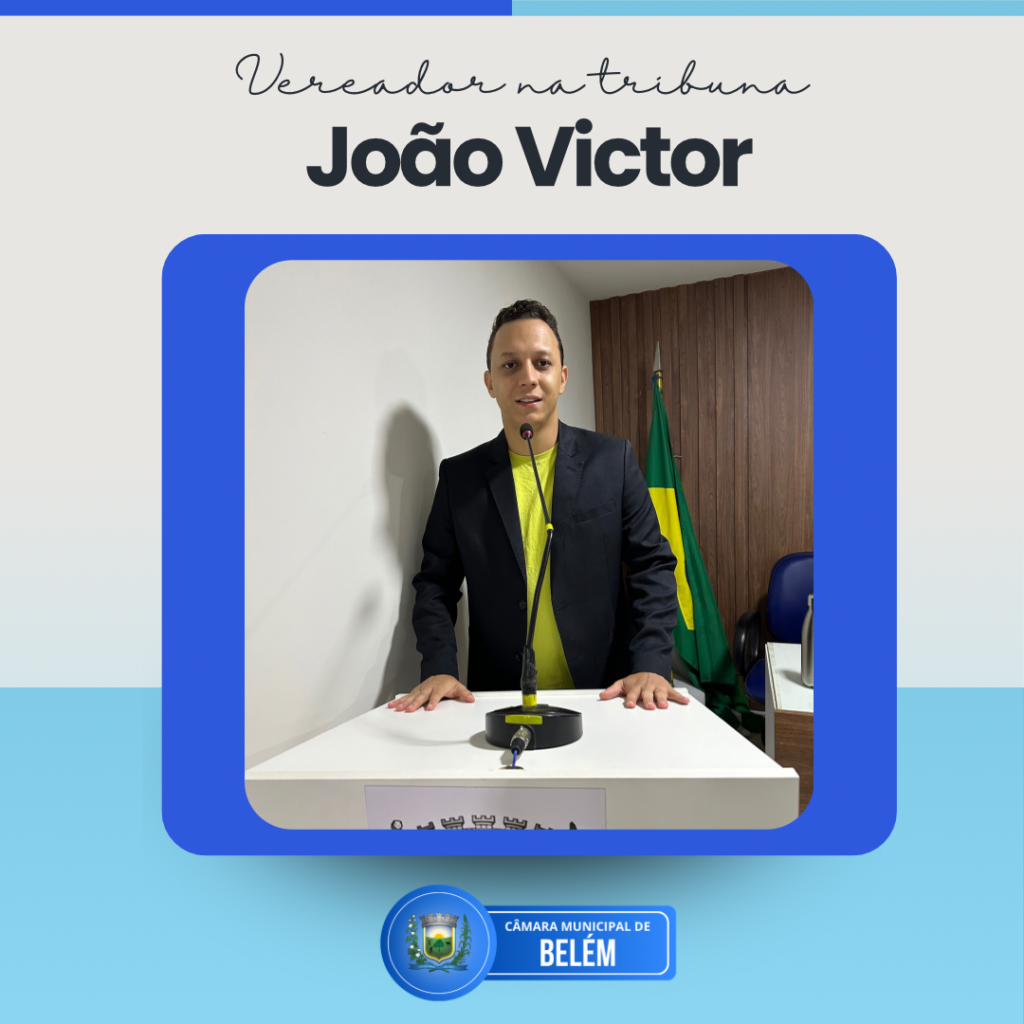 Vereador João Victor Repudia Abandono de Sessão e Cobra Responsabilidade dos Colegas da Base de Situação