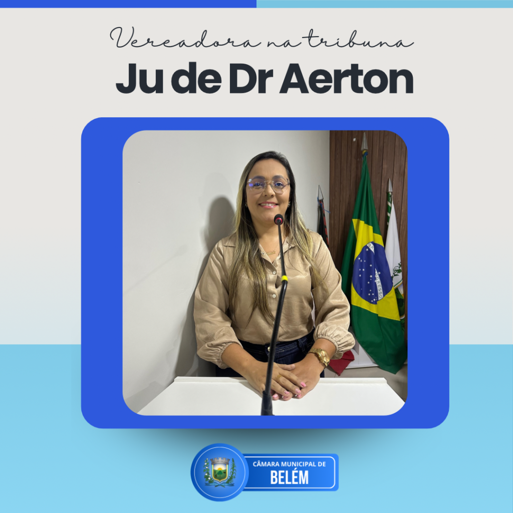 Vereadora Ju de Dr. Aerton solicita construção de lombadas e aquisição de roçadeira agrícola para Belém-PB