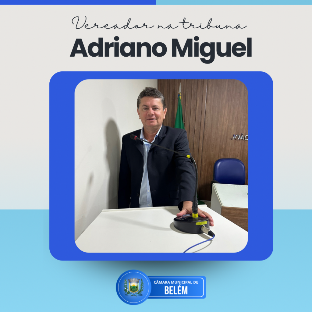 Vereador Adriano Miguel Apresenta Propostas de Infraestrutura com Foco em Pavimentação e Segurança Viária