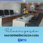 Pulverização nas dependências da Casa
